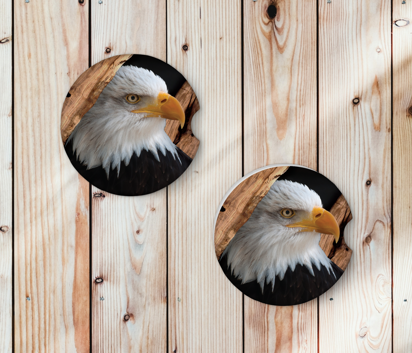 Wildlife car coasters