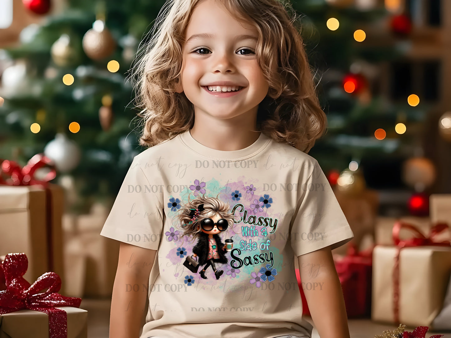 Classy with a side of Sassy girls T-Shirt