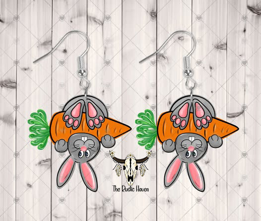Adorable Easter Bunny Earrings