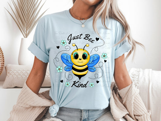 Just Bee Kind Shirt | Cute Bee Graphic Tee | Kindness Shirt | Spring Bee Shirt | Positive Vibes Tee