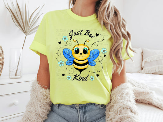 Just Bee Kind Shirt | Cute Bee Graphic Tee | Kindness Shirt | Spring Bee Shirt | Positive Vibes Tee