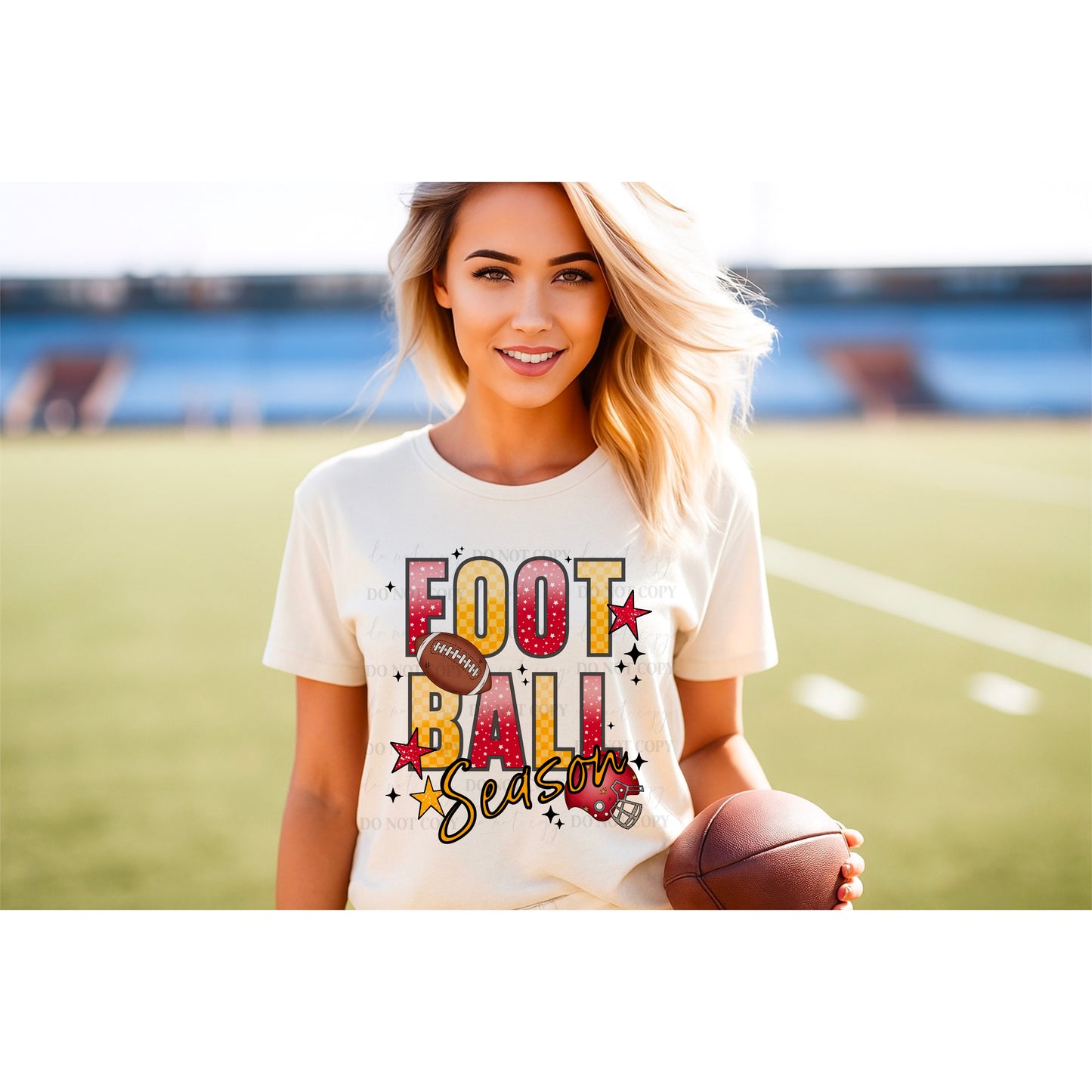 Football Season Graphic Tee – Game Day Shirt