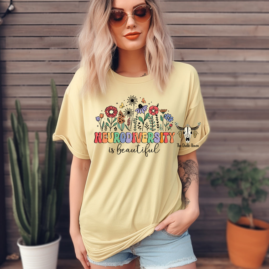 Neurodiversity is Beautiful T-shirt