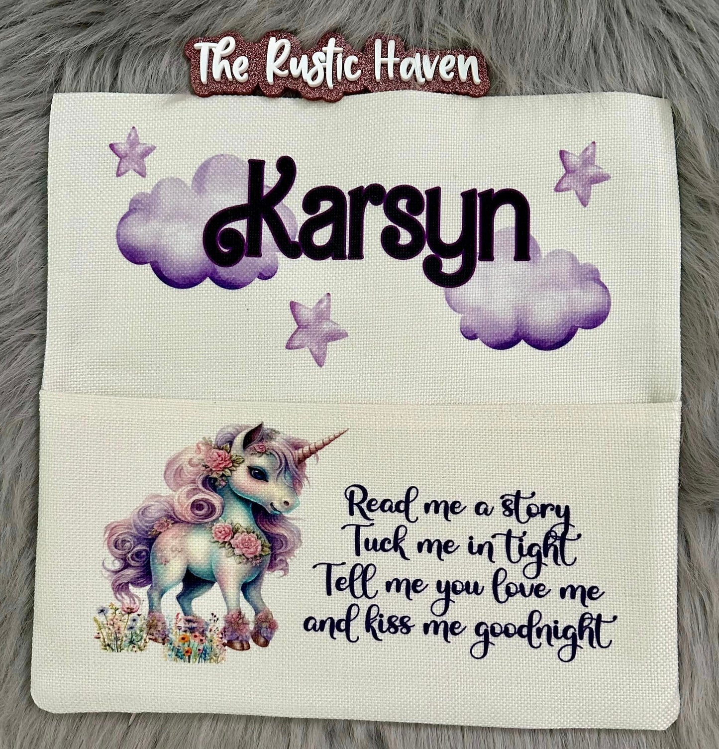 Adorable Unicorn Pocket pillow