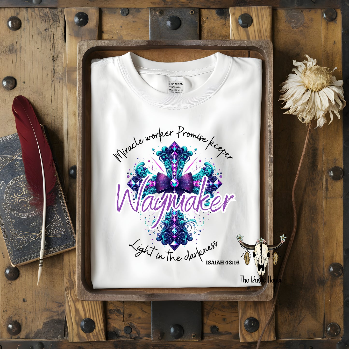 Waymaker Miracle worker, Promise keeper, Light in the darkness T-shirt