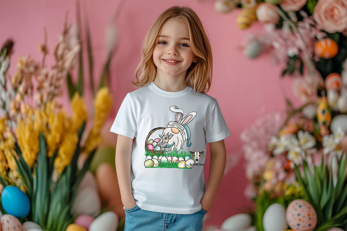 Easter gnomies kids t-shirt