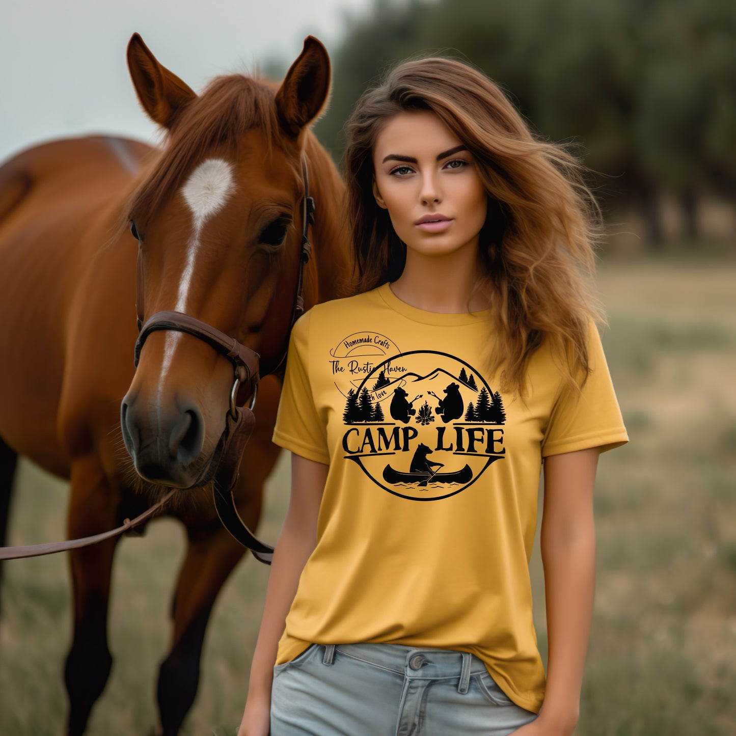 Camp life t-shirt