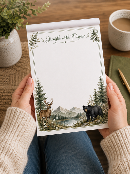 Strength with Purpose – Wilderness Notepad