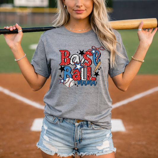 Baseball Mama Shirt | Baseball Season Tee | Baseball Mom Game Day Shirt