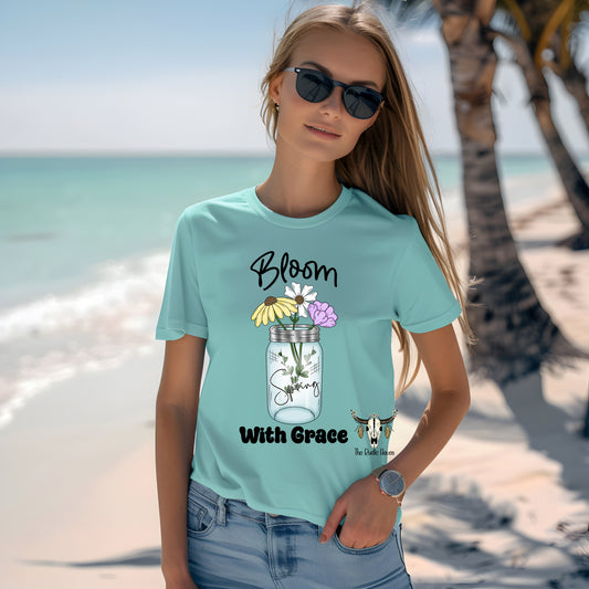 Bloom with Grace T-shirt