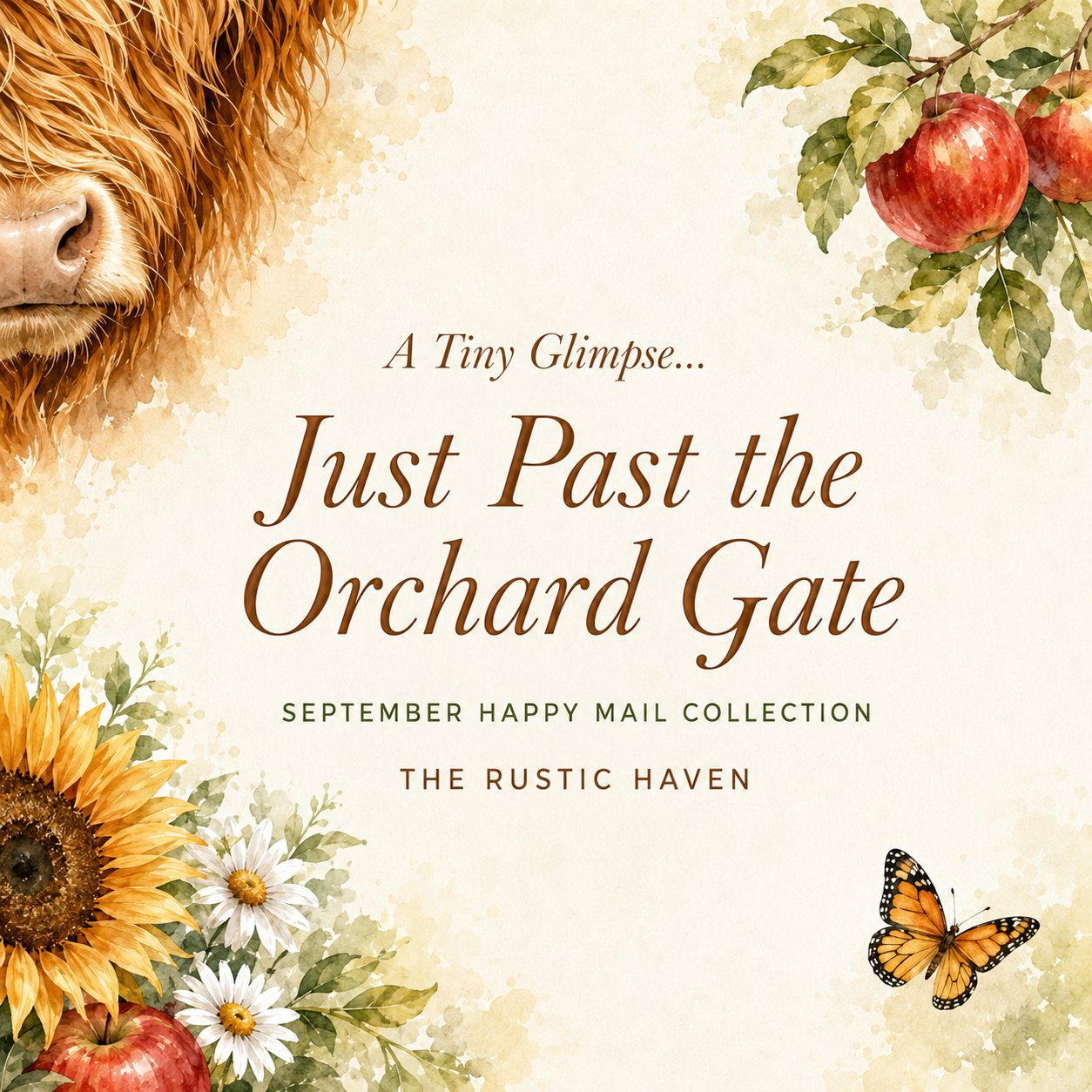 Just Past the Orchard Gate — September Happy Mail Collection