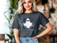 Bootiful and Spooky Halloween Ghost Shirt – Cute Pastel Ghost Tee for Women