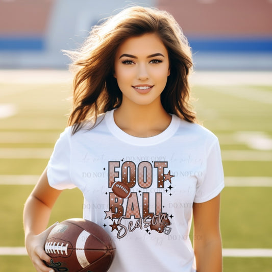 Football Season Graphic Tee – Game Day Shirt