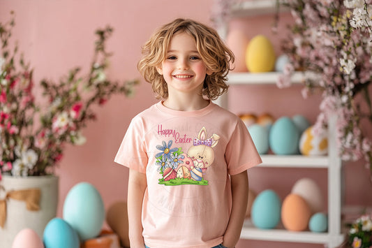 Adorable Bunny Happy Easter T-Shirt