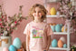Adorable Bunny Happy Easter T-Shirt