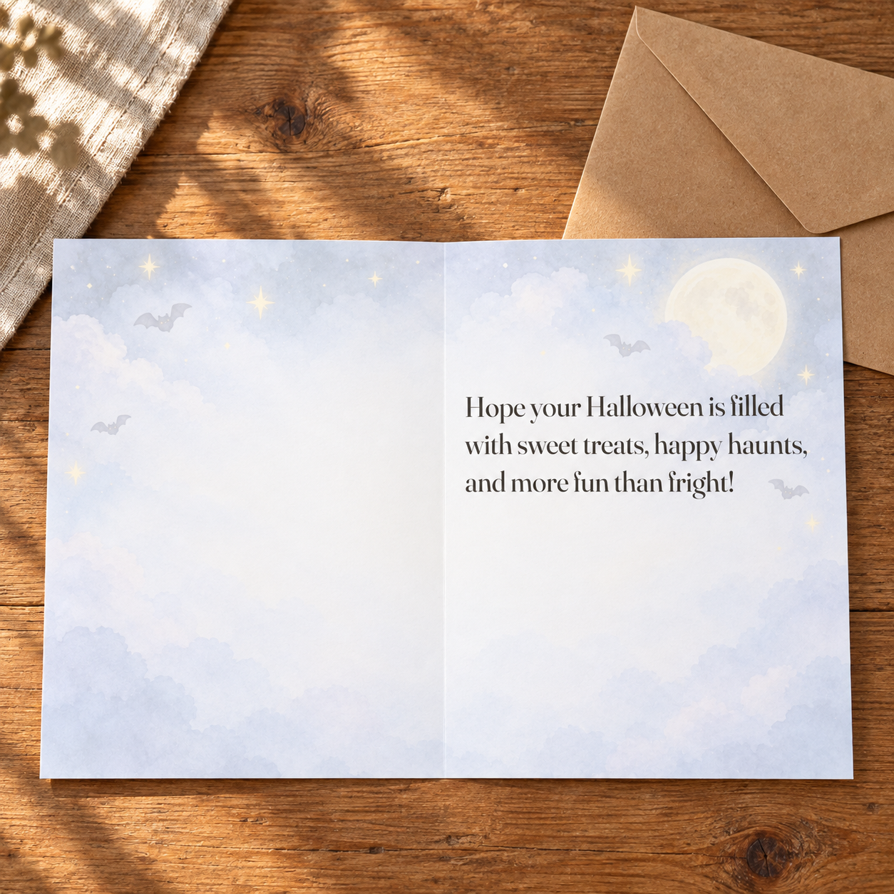 A Little Boo Just for You Halloween Greeting Card