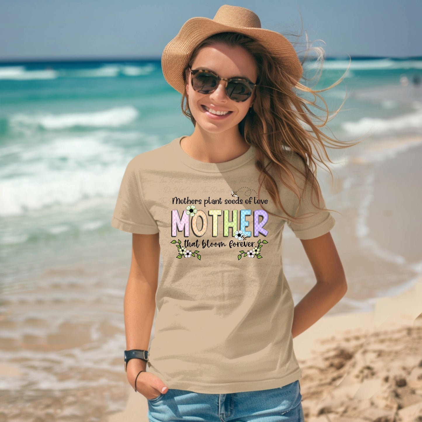 Mothers Plant Seeds of Love Shirt | Floral Mom Tee | Mother’s Day Gift | Cute Spring Graphic T-Shirt for Moms