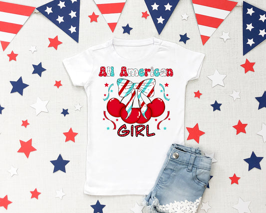 Girls All American Girl T-Shirt