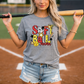 Softball Mama Shirt | Softball Season Tee | Game Day Softball Mom Shirt | Cute Softball Graphic Tee