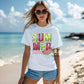 Colorful watermelon summer t-shirt