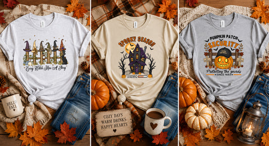 Choose Your Favorite | Cozy Fall Collection Graphic T-Shirt