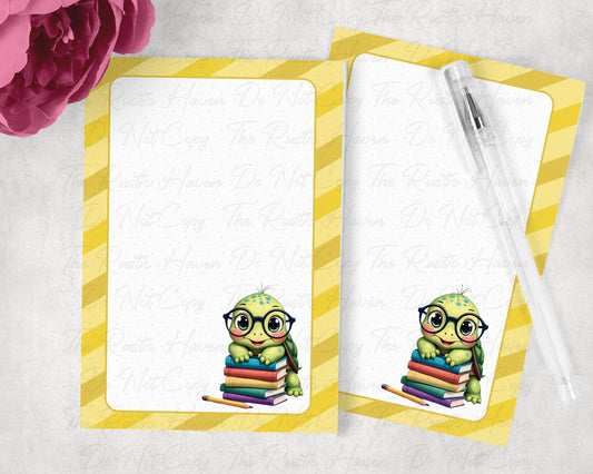 Smart Critters Notepad Bundle – Personalized 5x7 Notepads – Choose 2, 3 or More – Teacher & Student Gift Set