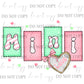 Mama & Mini Matching PNG | Valentine Mom and Child Design