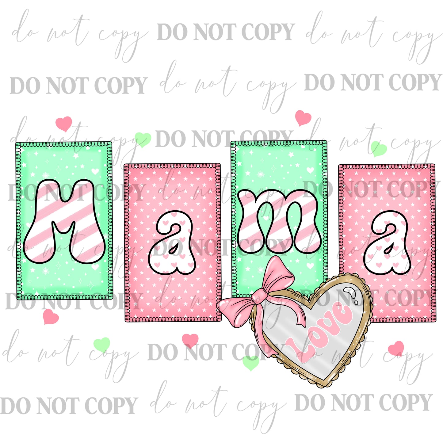 Mama & Mini Matching PNG | Valentine Mom and Child Design