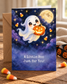 A Little Boo Just for You Halloween Greeting Card
