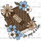Never Forget Your Value – Floral Book Inspirational Digital PNG | One Page at a Time Quote