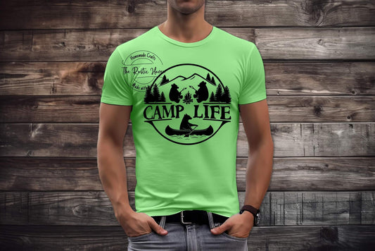 Camp life t-shirt