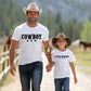 Daddy and Me Cowboy and little Buckaroo T-shirt