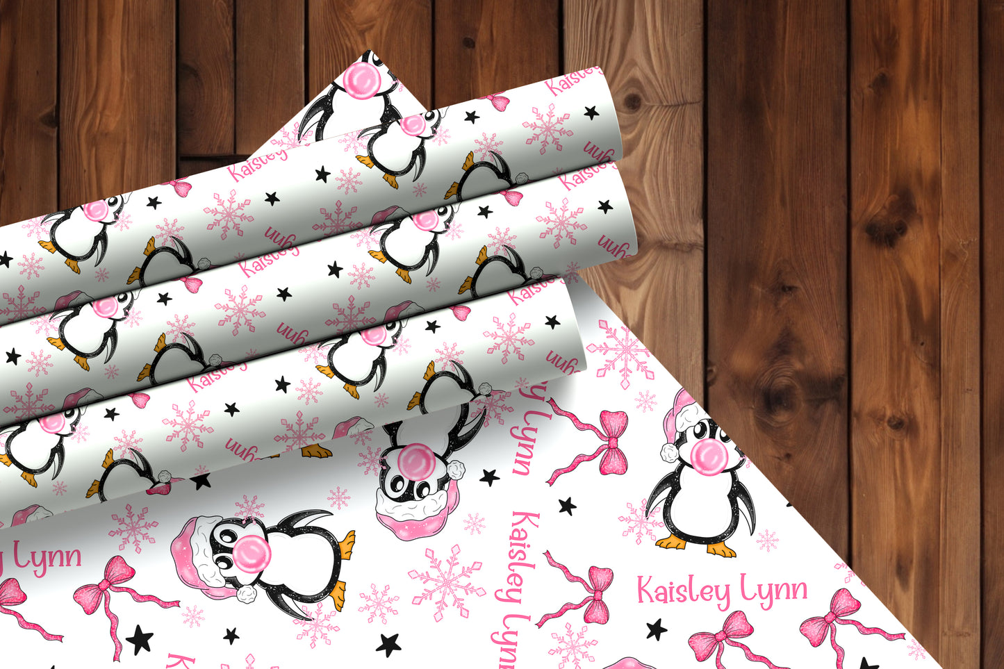 Luxury Personalized Wrapping Paper | Custom Name or Design Gift Wrap | Premium Matte or Glossy Finish | Handmade for Special Occasions