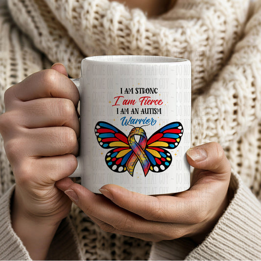 Beautiful Butterfly  Awareness warrior/survivor mug