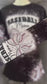 Customized Baseball bow T shirt