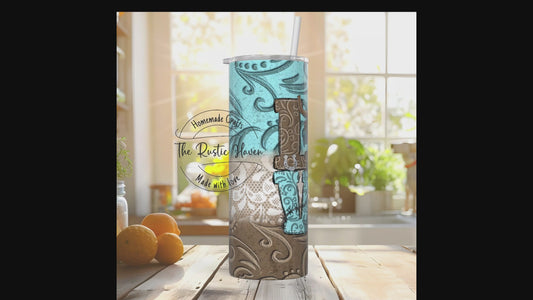 Beautiful Love Highland Cow Tumbler