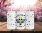 Just Bee Kind 16oz Cup Wrap PNG | Bee Glass Can Wrap |  Bee Lover Digital Download
