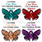 Beautiful Butterfly  Awareness warrior/survivor mug