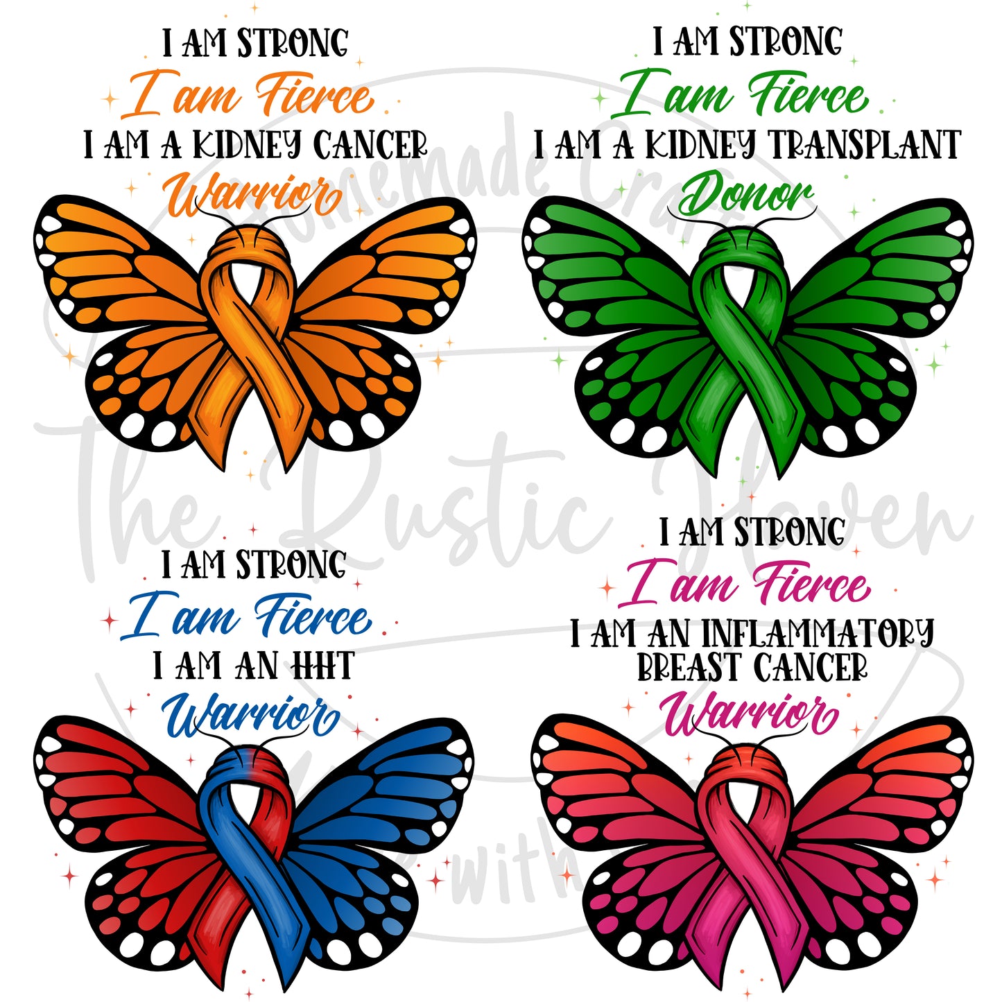 Beautiful Butterfly  Awareness warrior/survivor mug